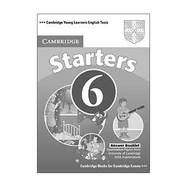 bộ cambridge young learners english tests 6 starters answer booklet