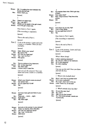 bộ cambridge young learners english tests 6 starters answer booklet - Ảnh 9