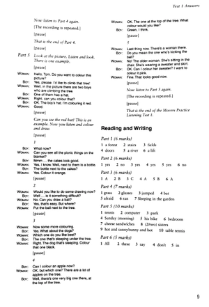 bộ cambridge young learners english tests second edition movers 4 answer booklet - Ảnh 6