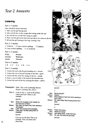 bộ cambridge young learners english tests second edition movers 4 answer booklet - Ảnh 9
