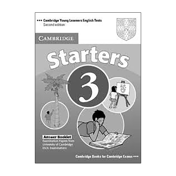 bộ cambridge young learners english tests second edition starters 3 answer booklet