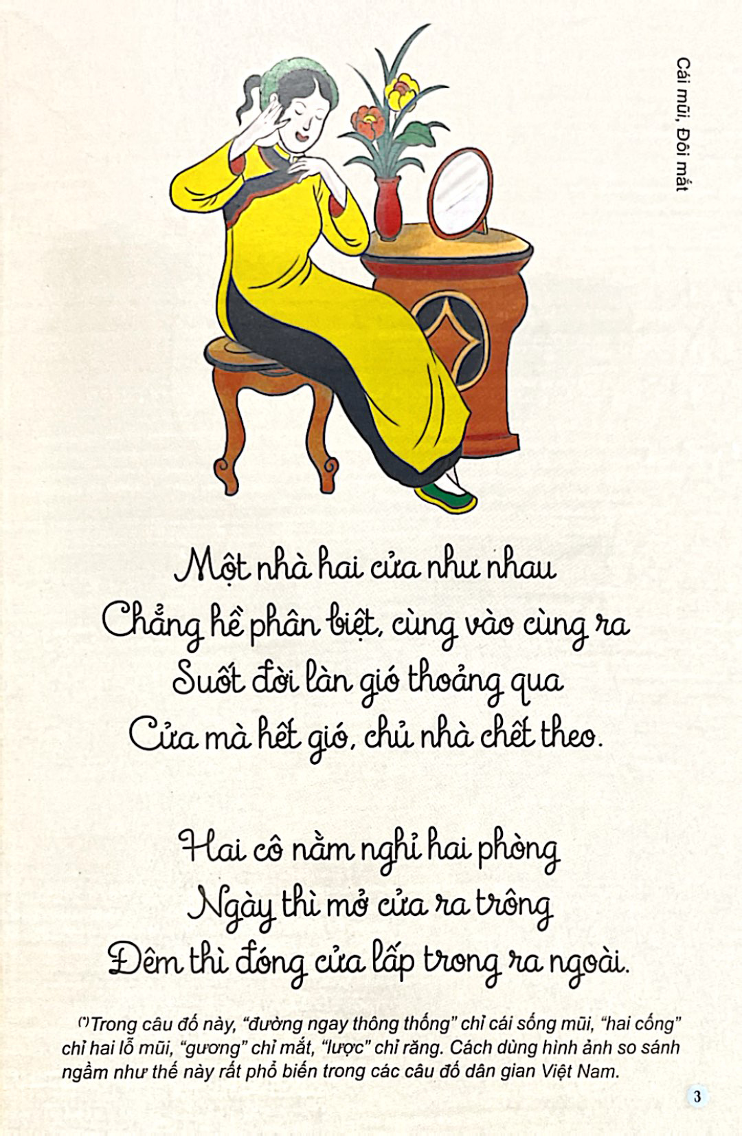Bộ Câu Đố Dân Gian Bằng Tranh - Con Người - Ảnh 4