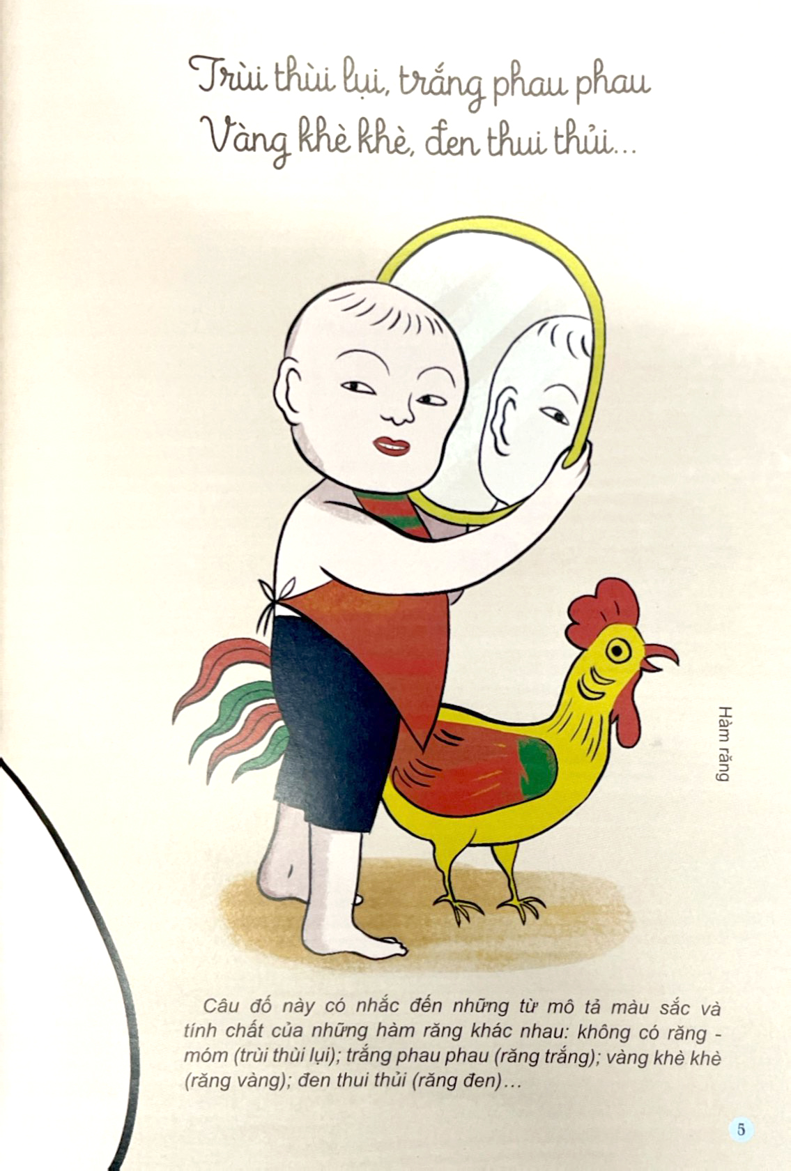 Bộ Câu Đố Dân Gian Bằng Tranh - Con Người - Ảnh 6