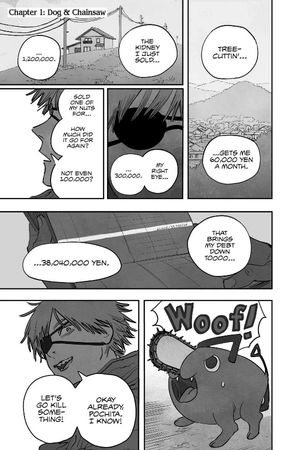 bộ chainsaw man 1 (english edition) - Ảnh 7