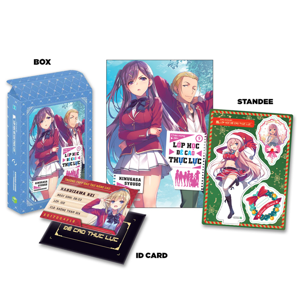 Bo
						
										
										Chao Mung Den Lop Hoc De Cao Thuc Luc - Tap 9 - Ban Gioi Han - Tang Kem Box + ID Card + Standee