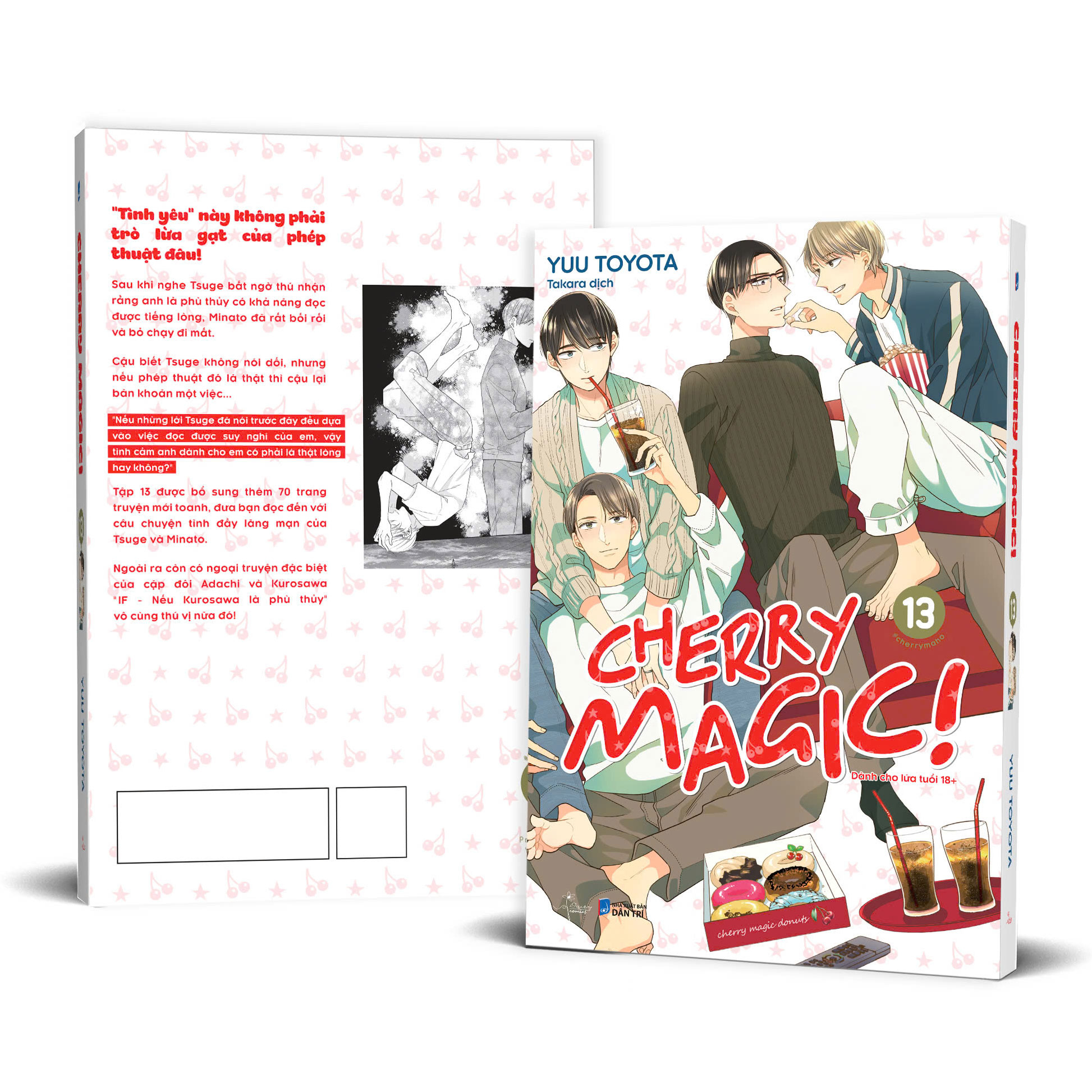 Bộ Cherry Magic - Tập 13 - Tặng Kèm Postcard 2 Mặt Bồi Cứng - Ảnh 2