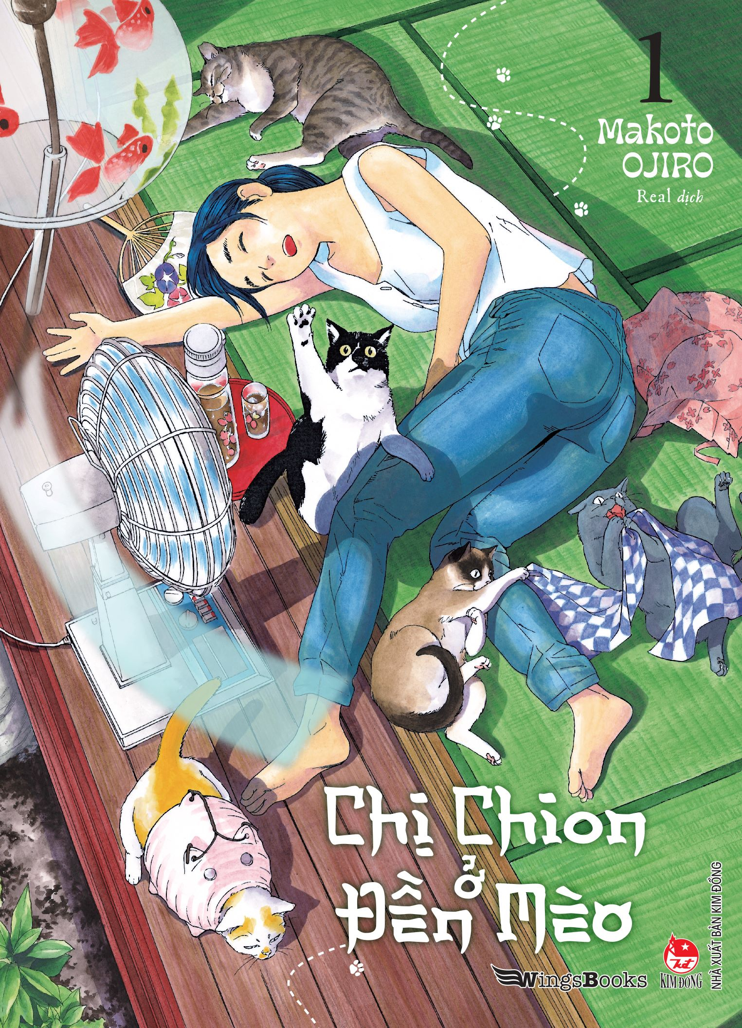 Bộ Chị Chion Ở Đền Mèo - Tập 1 - Tặng Kèm 2 Bookmark + 1 Postcard - Ảnh 3