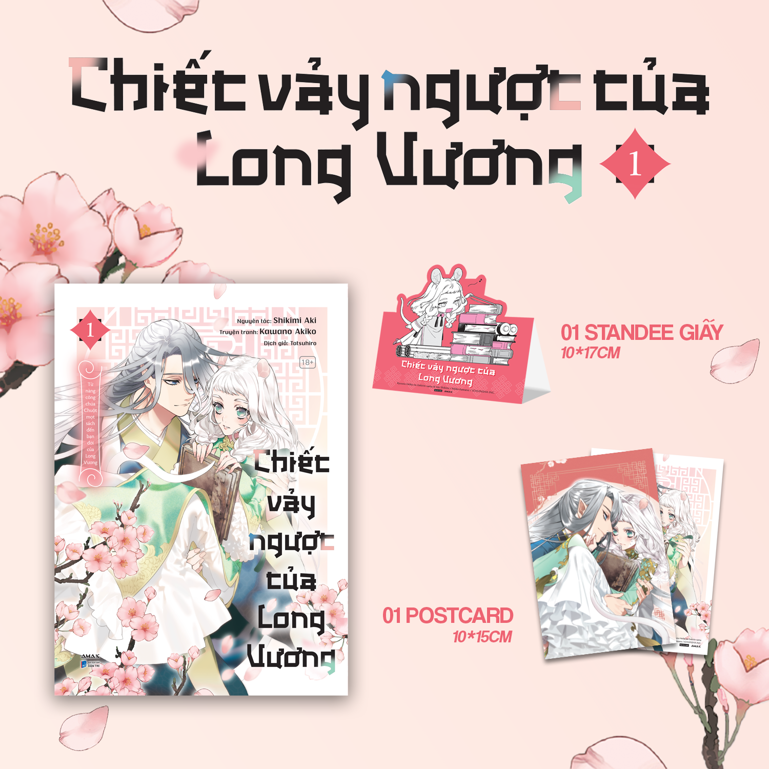 Bộ
						
										
										Chiếc Vảy Ngược Của Long Vương - Tập 1 - Tặng Kèm Postcard Hai Mặt + Standee Giấy - Ảnh 2