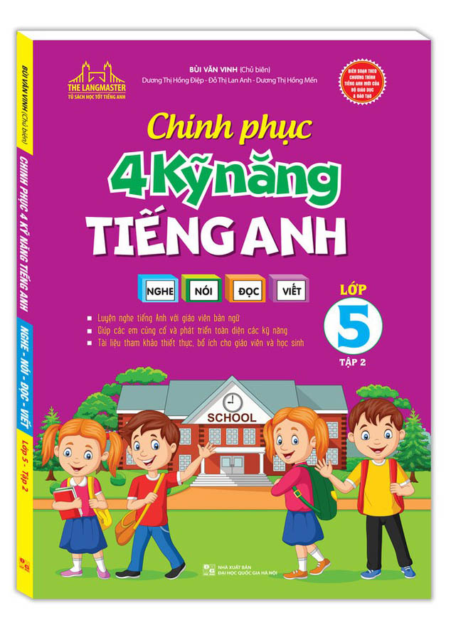bộ chinh phục 4 kỹ năng tiếng anh nghe - nói - đọc - viết lớp 5 - tập 2 - Ảnh 3