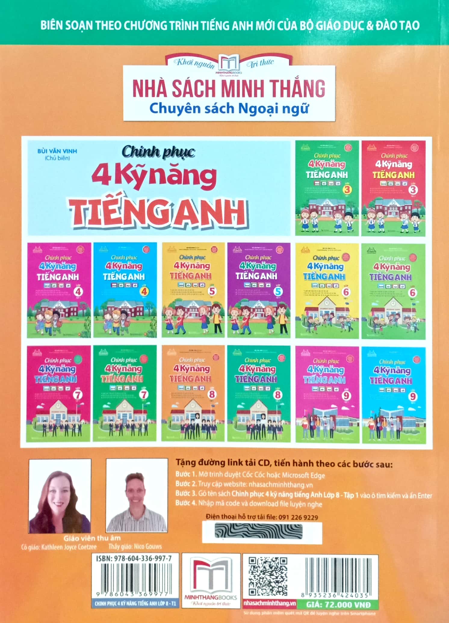 bộ chinh phục 4 kỹ năng tiếng anh nghe - nói - đọc - viết lớp 8 - tập 1 - Ảnh 6