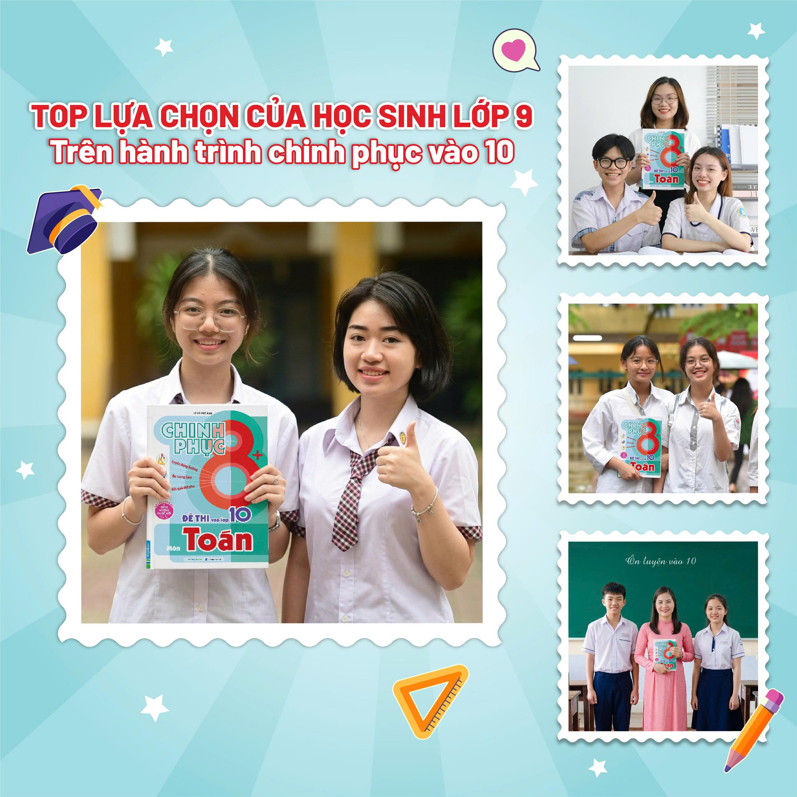 Bộ Chinh Phục 8+ Đề Thi Vào Lớp 10 - Môn Toán - Ảnh 7