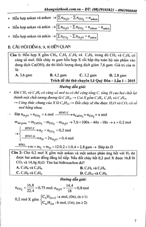bộ chinh phục điểm 8, 9, 10 hóa học - quyển 2: hữu cơ - Ảnh 6