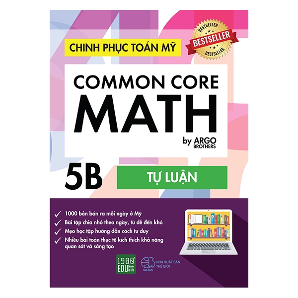 bộ chinh phục toán mỹ - common core math (tập 5b)