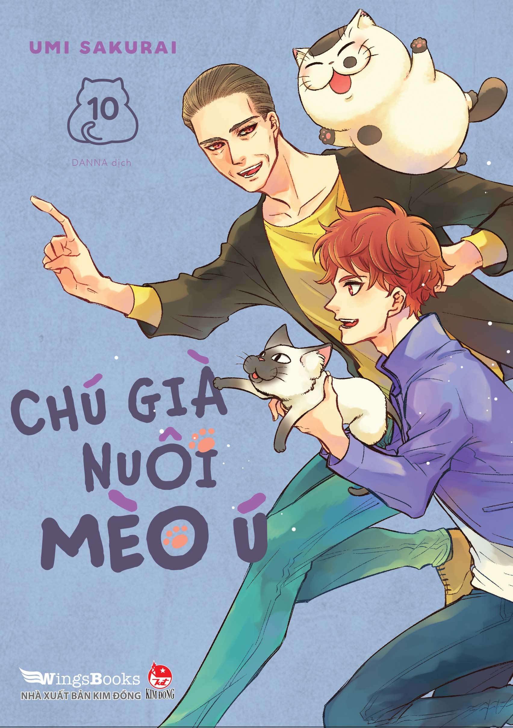 bộ chú già nuôi mèo ú - tập 10 - tặng kèm postcard - Ảnh 3