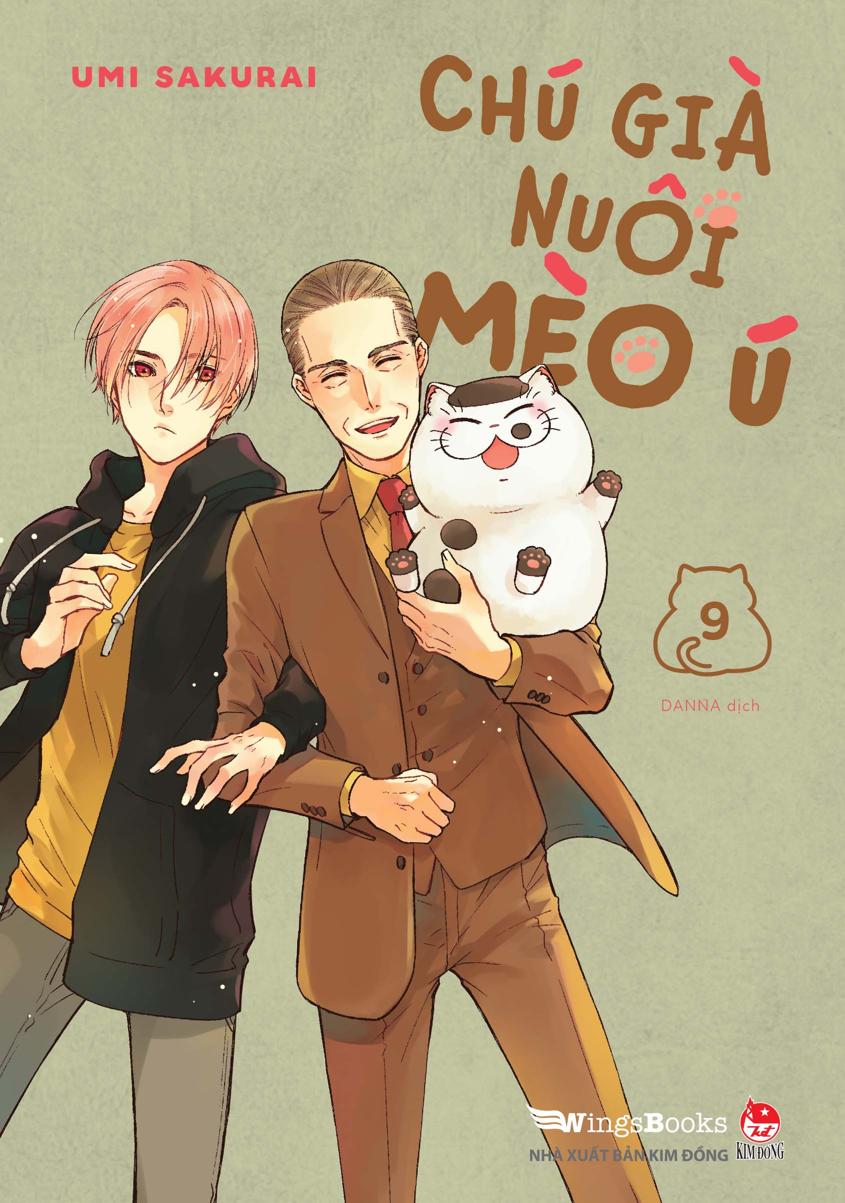 bộ chú già nuôi mèo ú - tập 9 - tặng kèm postcard - Ảnh 2