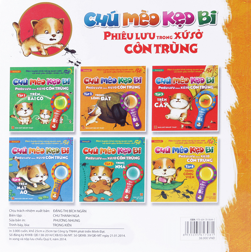 bộ chú mèo kẹo bi phiêu lưu trong xứ sở côn trùng (tập 2): trong lòng đất - Ảnh 10