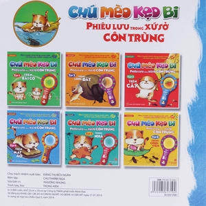 bộ chú mèo kẹo bi phiêu lưu trong xứ sở côn trùng (tập 4): trên mặt ao - Ảnh 9