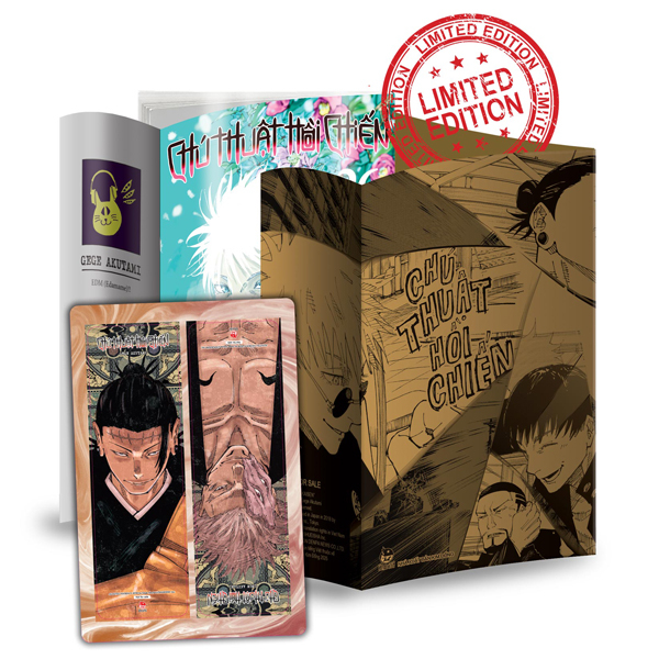 Bo
Chu Thuat Hoi Chien - Tap 26 - Ve Phuong Nam - Limited Edition - Tang Kem Kem Boc Bao Ve Sach + Set Bookmark PVC