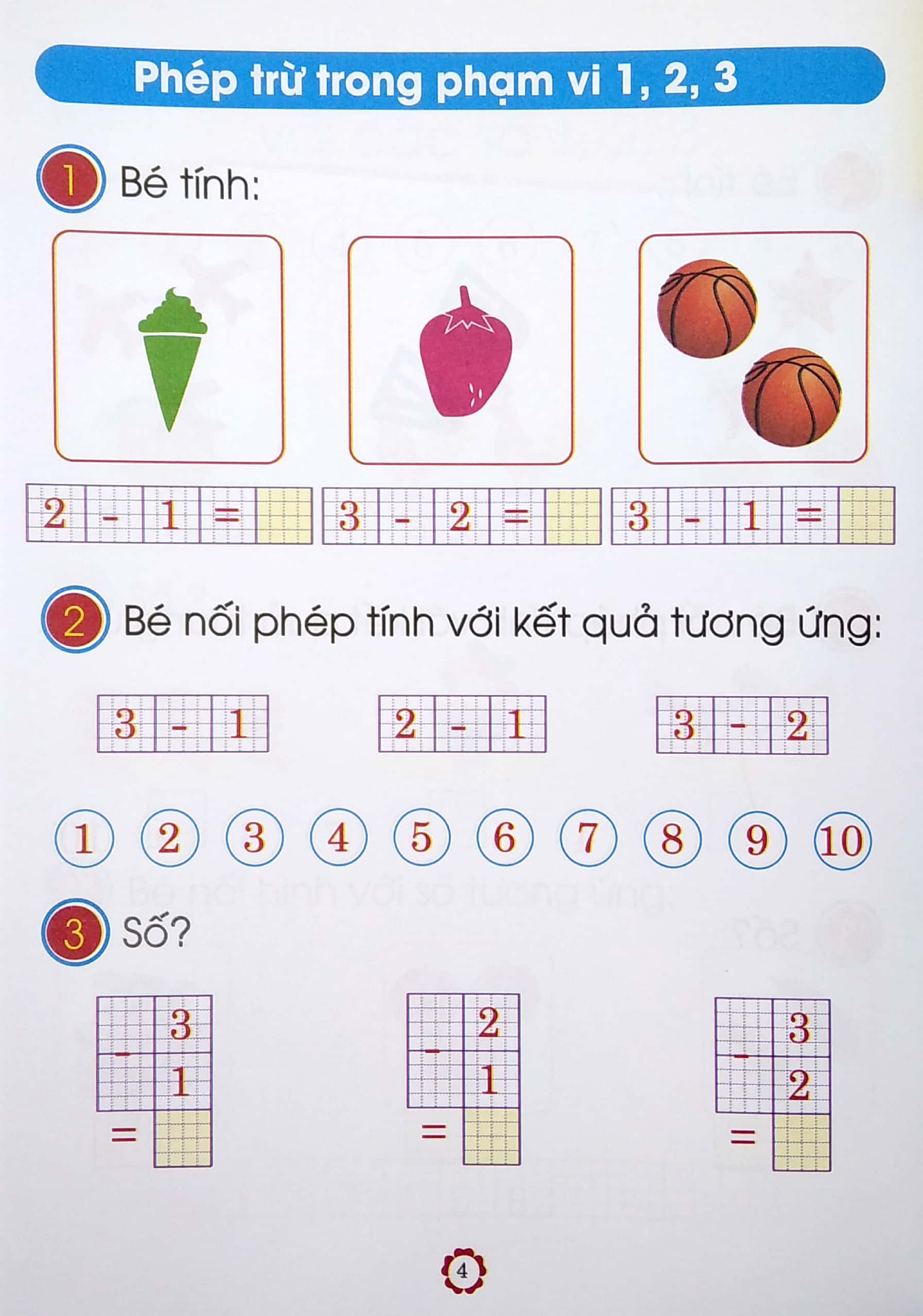 bộ chuẩn bị cho bé vào lớp 1 - bé vui học toán - quyển 2 (tái bản) - Ảnh 6