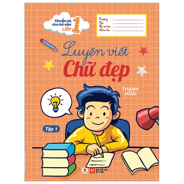 bộ chuẩn bị cho bé vào lớp 1 - luyện viết chữ đẹp (tập 1) (tái bản 2020)