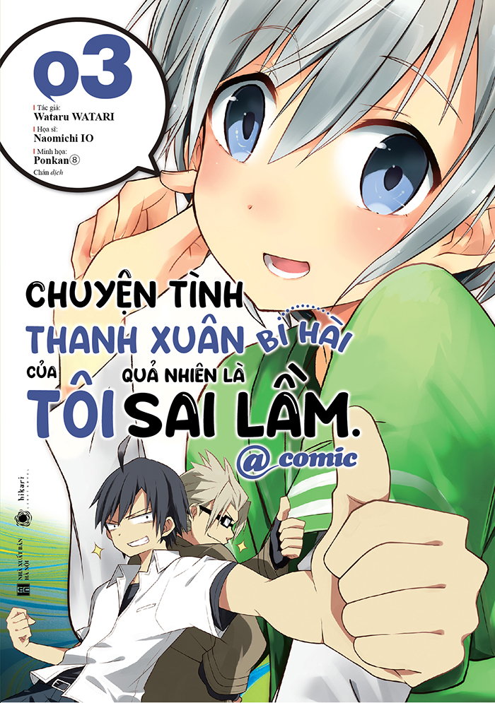bộ chuyện tình thanh xuân bi hài của tôi quả nhiên là sai lầm @comic - tập 3 - bản đặc biệt - tặng kèm postcard + thẻ tích điểm - Ảnh 2