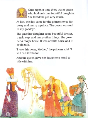 bộ classic tales 4 the goose girl n/ed - Ảnh 5