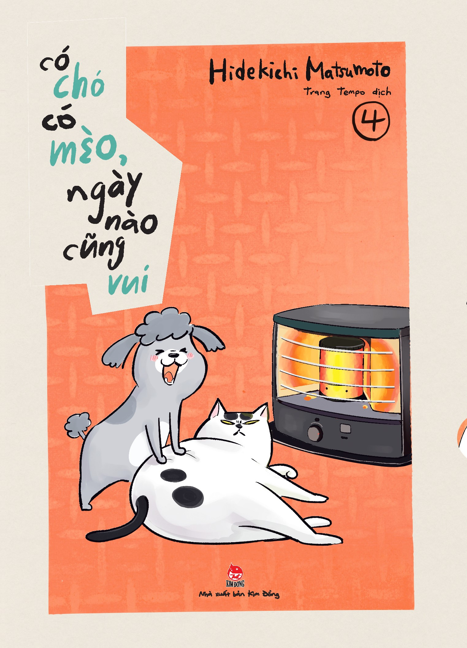 bộ có chó có mèo, ngày nào cũng vui - tập 4 - tặng kèm bookmark - Ảnh 3