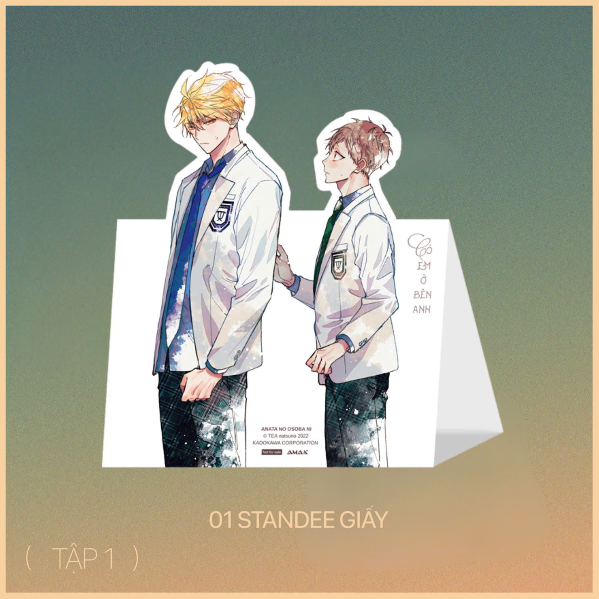 Bộ
						
										
										Có Em Ở Bên Anh - Tập 1 - Tặng Kèm Postcard + Standee Giấy - Ảnh 5