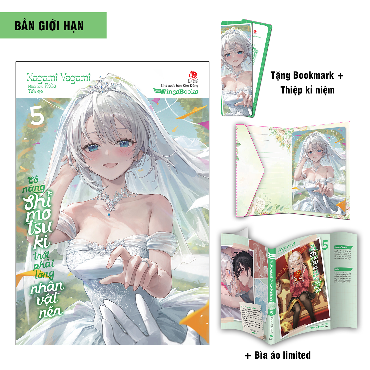 Bộ
						
										
										Cô Nàng Shimotsuki Trót Phải Lòng Nhân Vật Nền - Tập 5 - Bản Giới Hạn - Tặng Kèm Bookmark + Thiệp Kỉ Niệm + Bìa Áo Limited - Ảnh 2