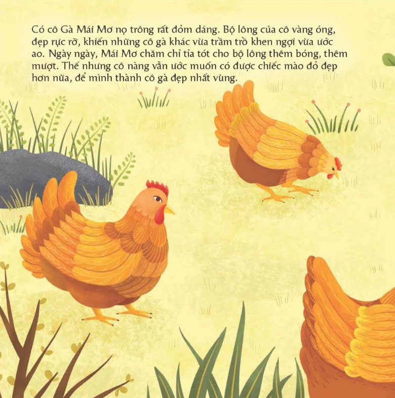 Bộ Cổ Tích Việt Nam Cho Bé - Sự Tích Hoa Mào Gà - Ảnh 5