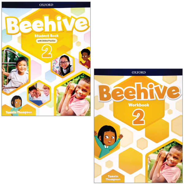 bộ combo beehive level 2: student book with online practice + workbook