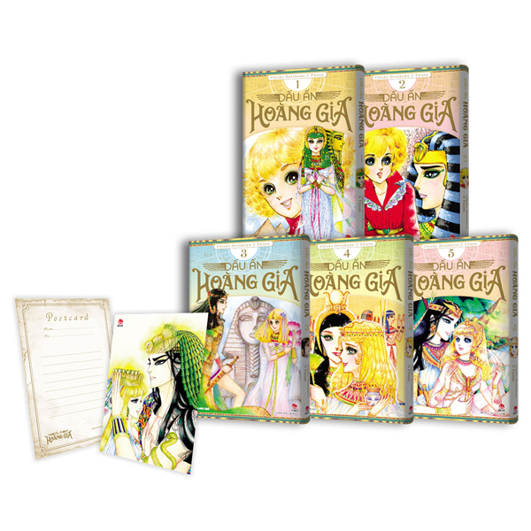Bo
						
										
										Combo Manga - Dau An Hoang Gia: Tap 1 - 5 (Bo 5 Tap) - Tang Kem Postcard