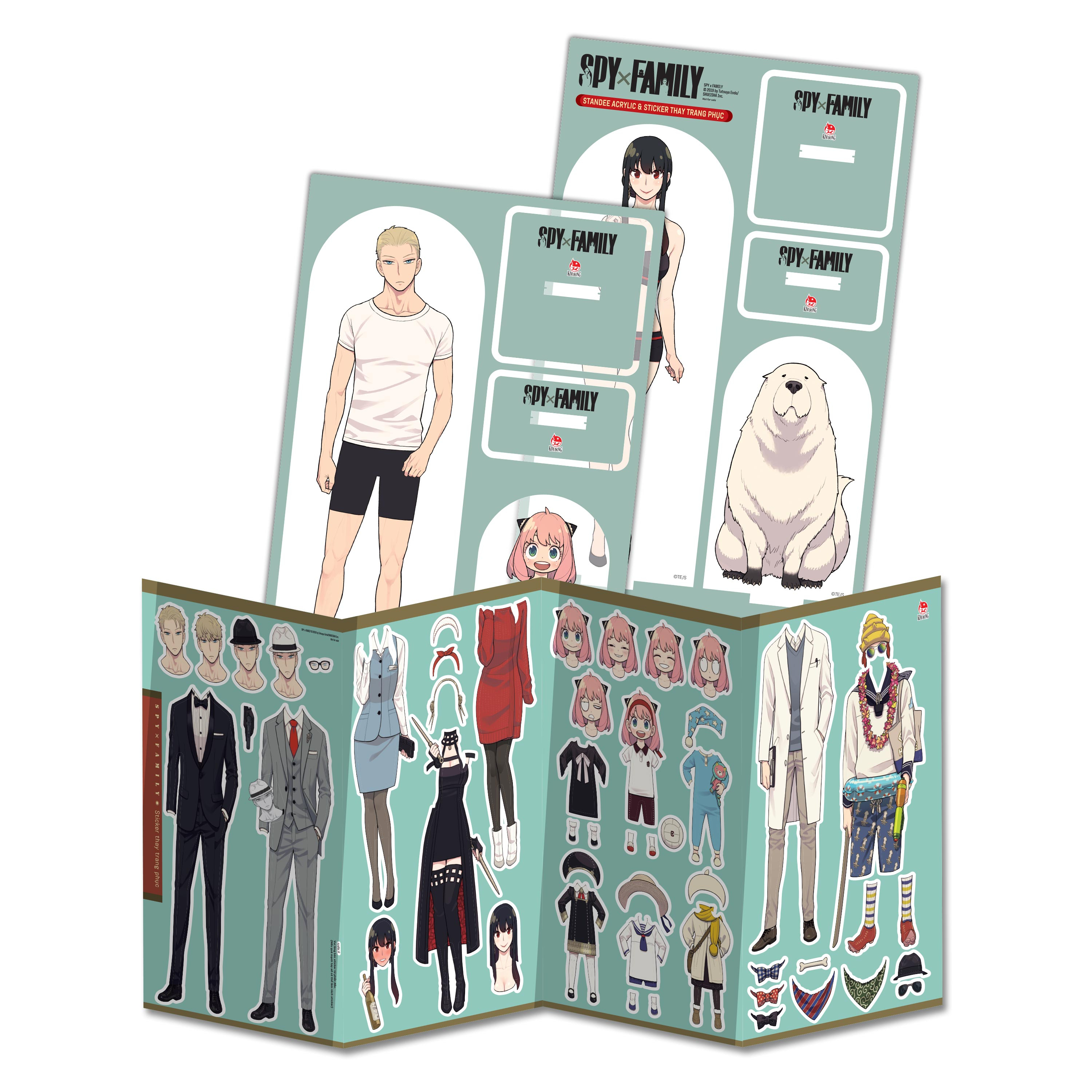 Bộ Combo Manga - Spy X Family - Tập 13 - Bản Thường + Bản Đặc Biệt (Bộ 2 Cuốn) - Tặng Kèm Standee PVC + Set Standee Acrylic + Set Sticker + Set Card Ivory - Ảnh 8