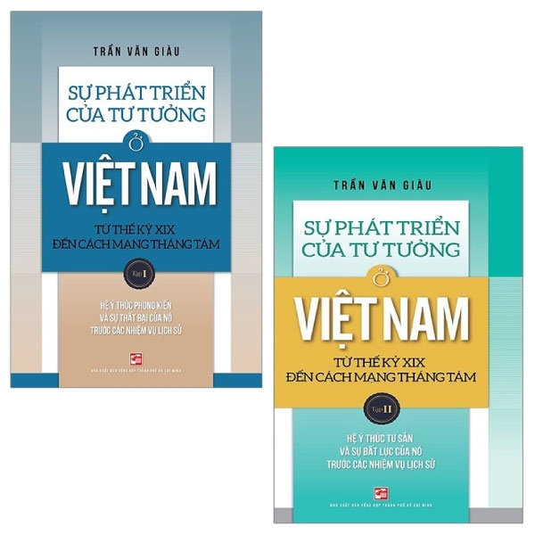 bộ combo sự phát triển của tư tưởng ở việt nam từ thế kỷ xix đến cách mạng tháng tám: tập 1 và 2 (bộ 2 tập)