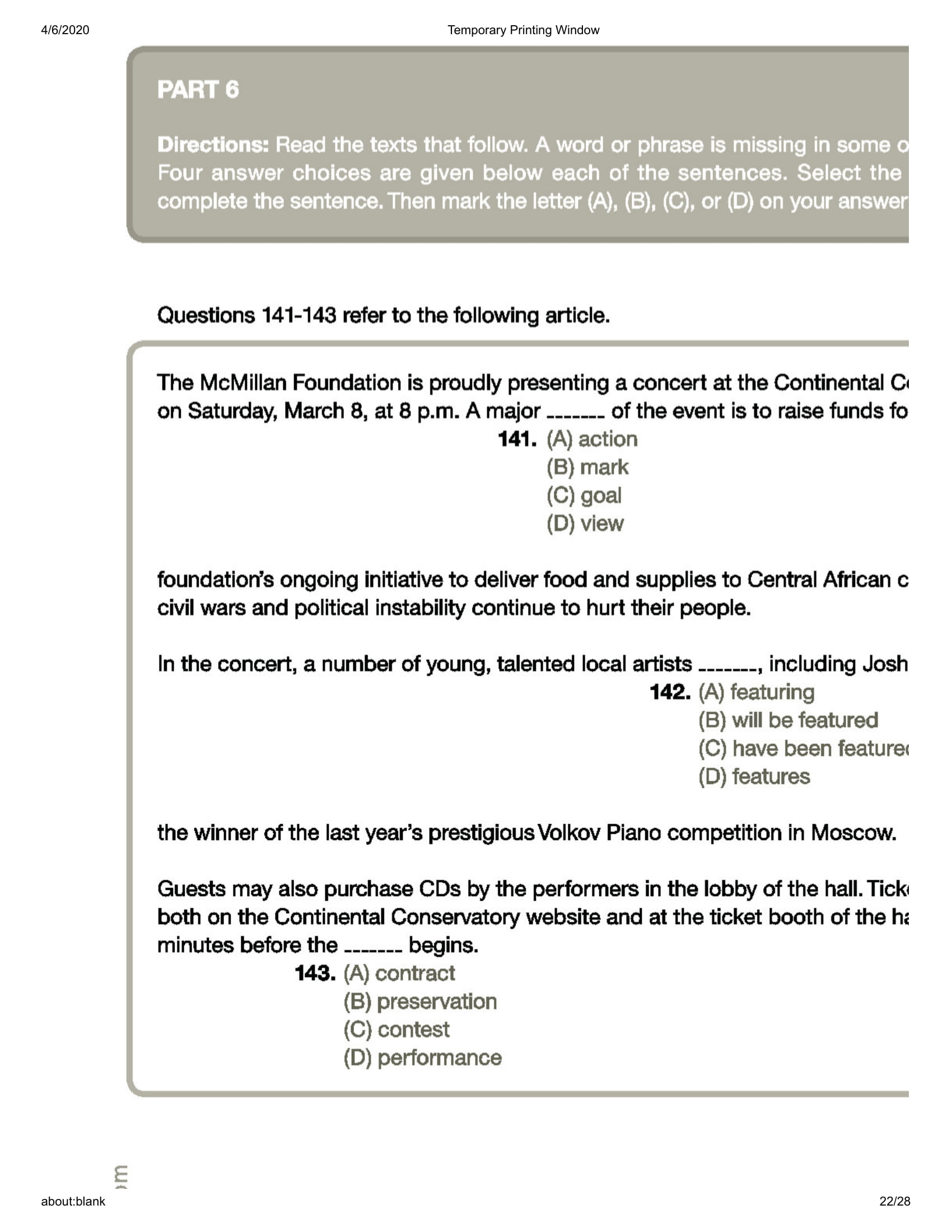 bộ comprehensive toeic training 1000 practice test items (vol 2) - kèm cd - Ảnh 23