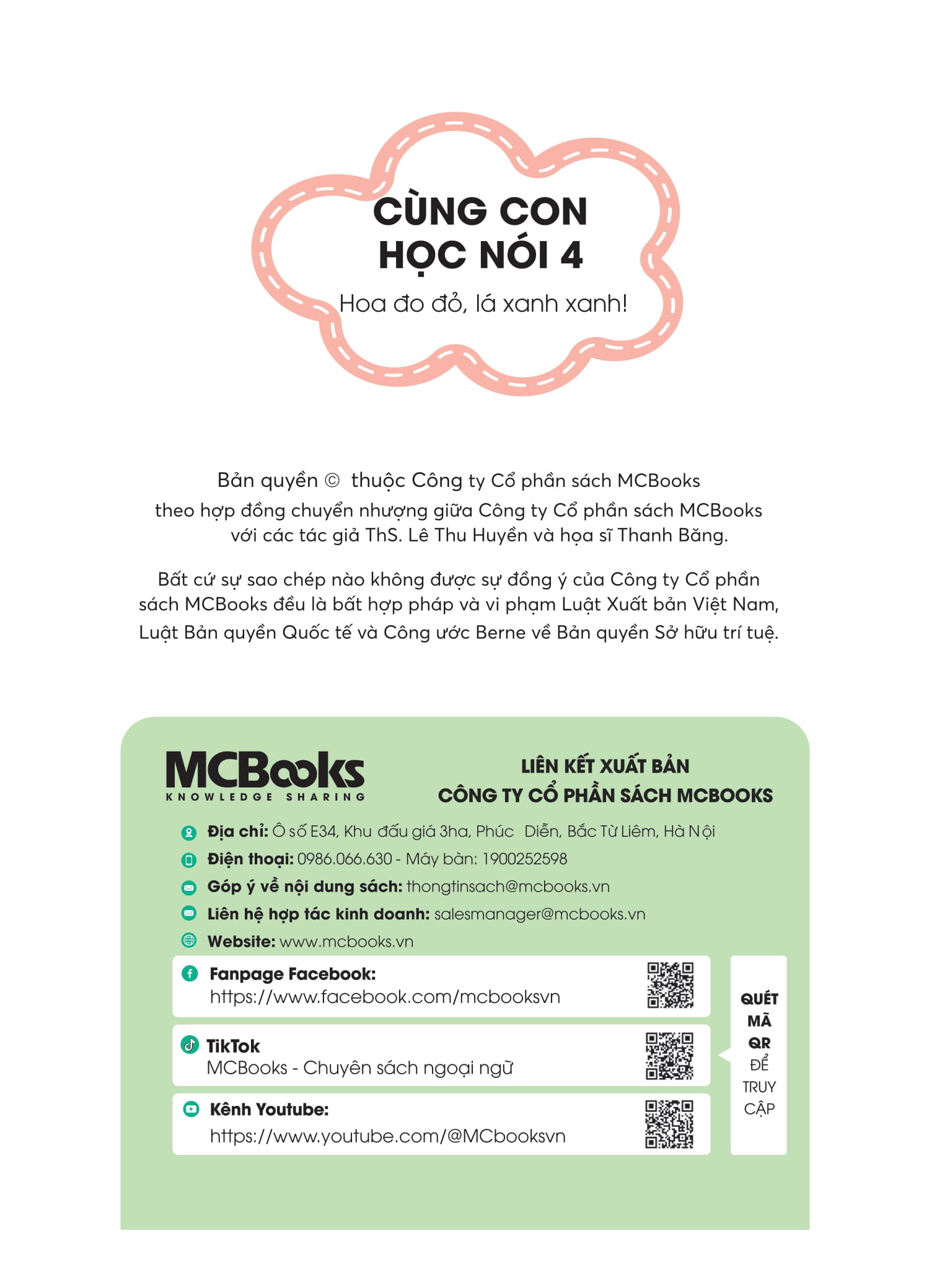 Bộ Cùng Con Học Nói 4 - Hoa Đo Đỏ Lá Xanh Xanh - Ảnh 3