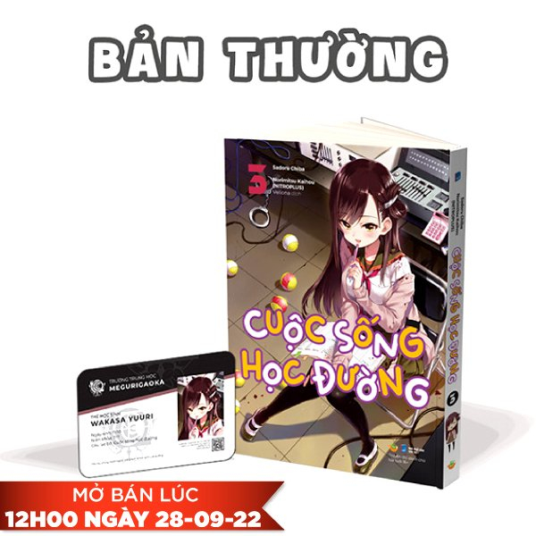 bộ cuộc sống học đường - tập 3 - tặng kèm id card