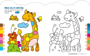 bộ cuộc sống muôn màu - tô màu & dán hình 3 (thích hợp cho trẻ 2 - 6 tuổi) - Ảnh 4