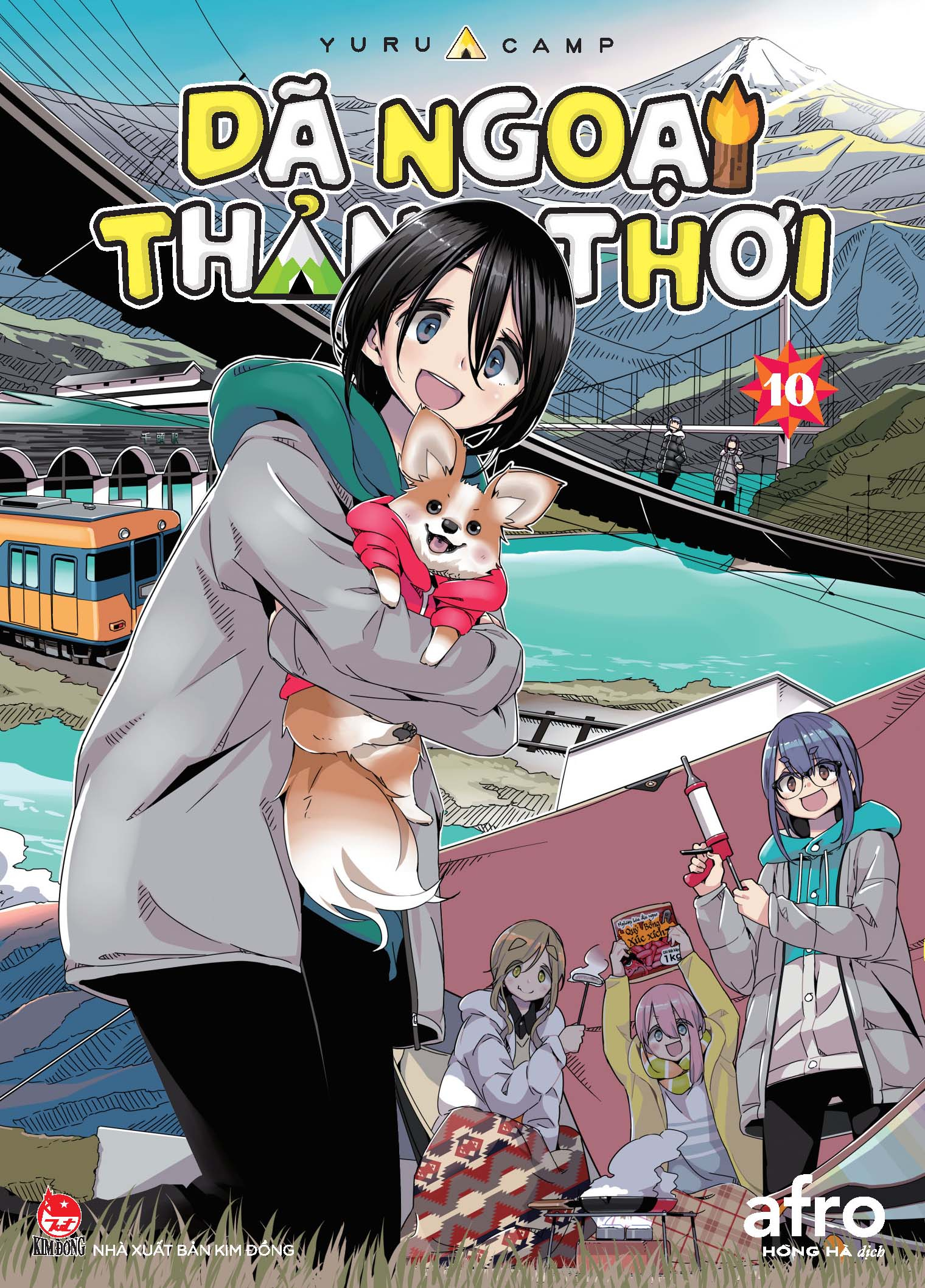 bộ dã ngoại thảnh thơi - yurucamp - tập 10 - Ảnh 2
