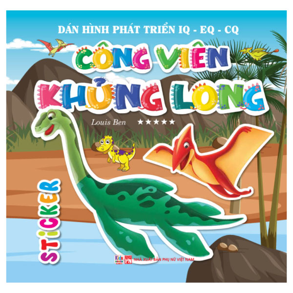 Bộ Dán Hình Phát Triển IQ-EQ-CQ - Công Viên Khủng Long - Tập 1 - Ảnh 10