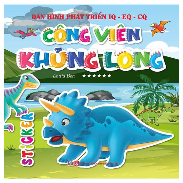 Bộ Dán Hình Phát Triển IQ-EQ-CQ - Công Viên Khủng Long - Tập 1 - Ảnh 11