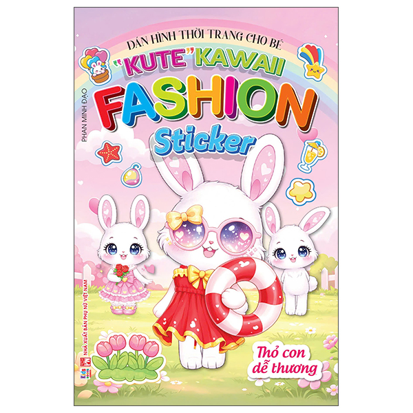 Bộ Dán Hình Thời Trang Cho Bé - "Kute" Kawaii Fashion Sticker - Gà Con Đáng Yêu - Ảnh 4