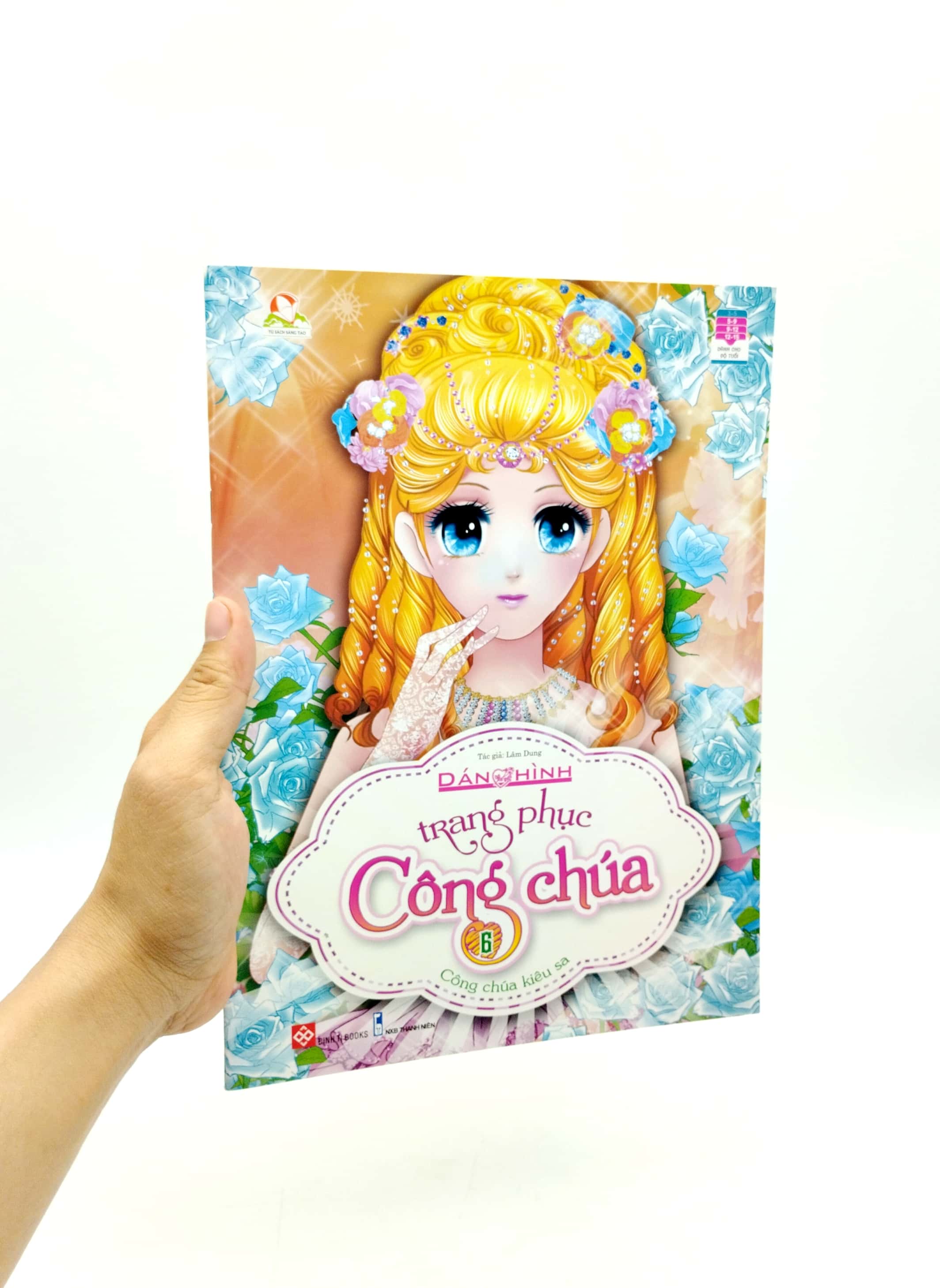 bộ dán hình trang phục công chúa 6 - công chúa kiêu sa - Ảnh 7