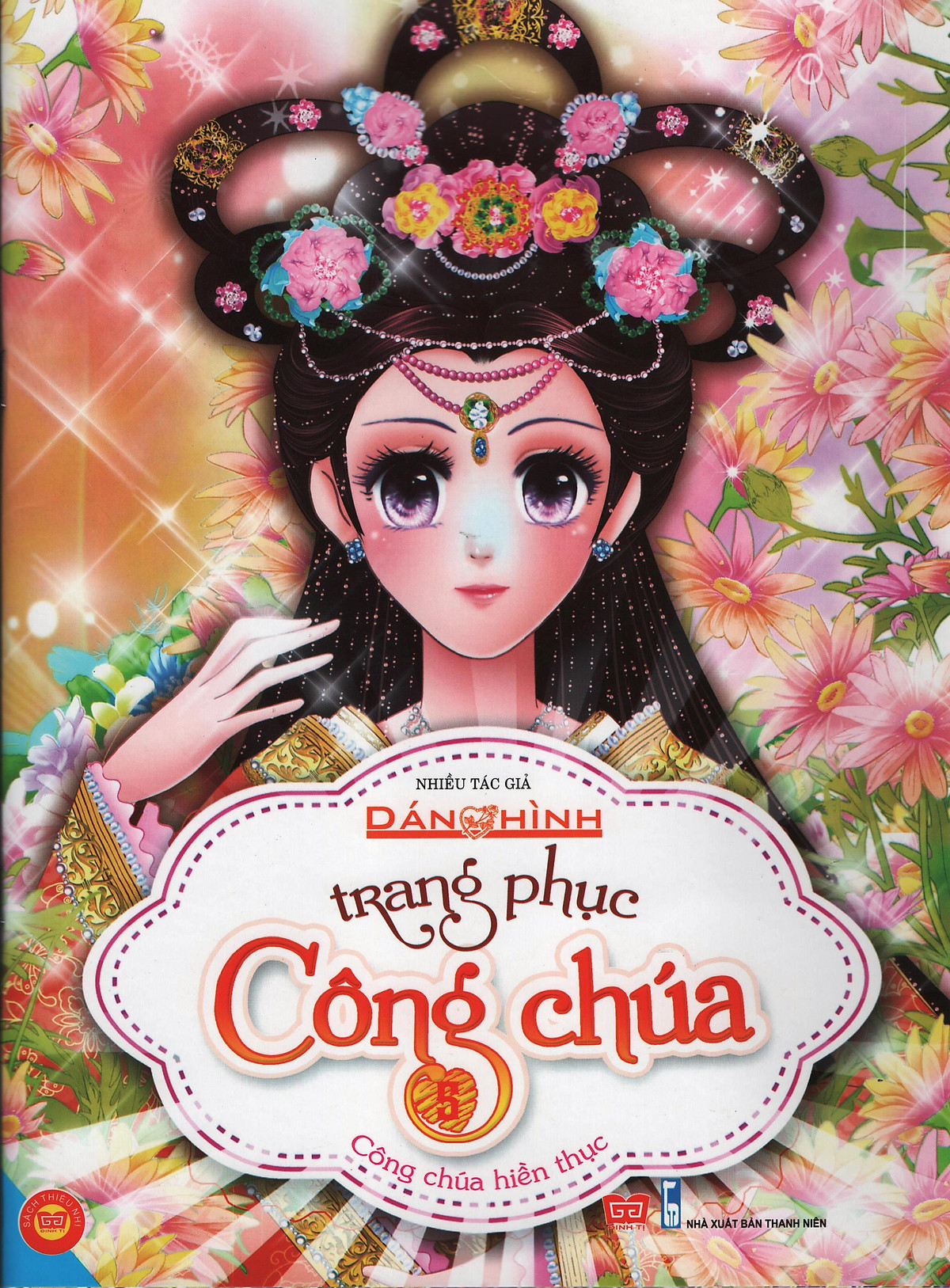 bộ dán hình trang phục công chúa - tập 5 - công chúa hiền thục - Ảnh 3