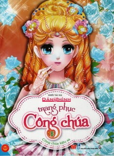 bộ dán hình trang phục công chúa - tập 6 - công chúa kiêu sa - Ảnh 2
