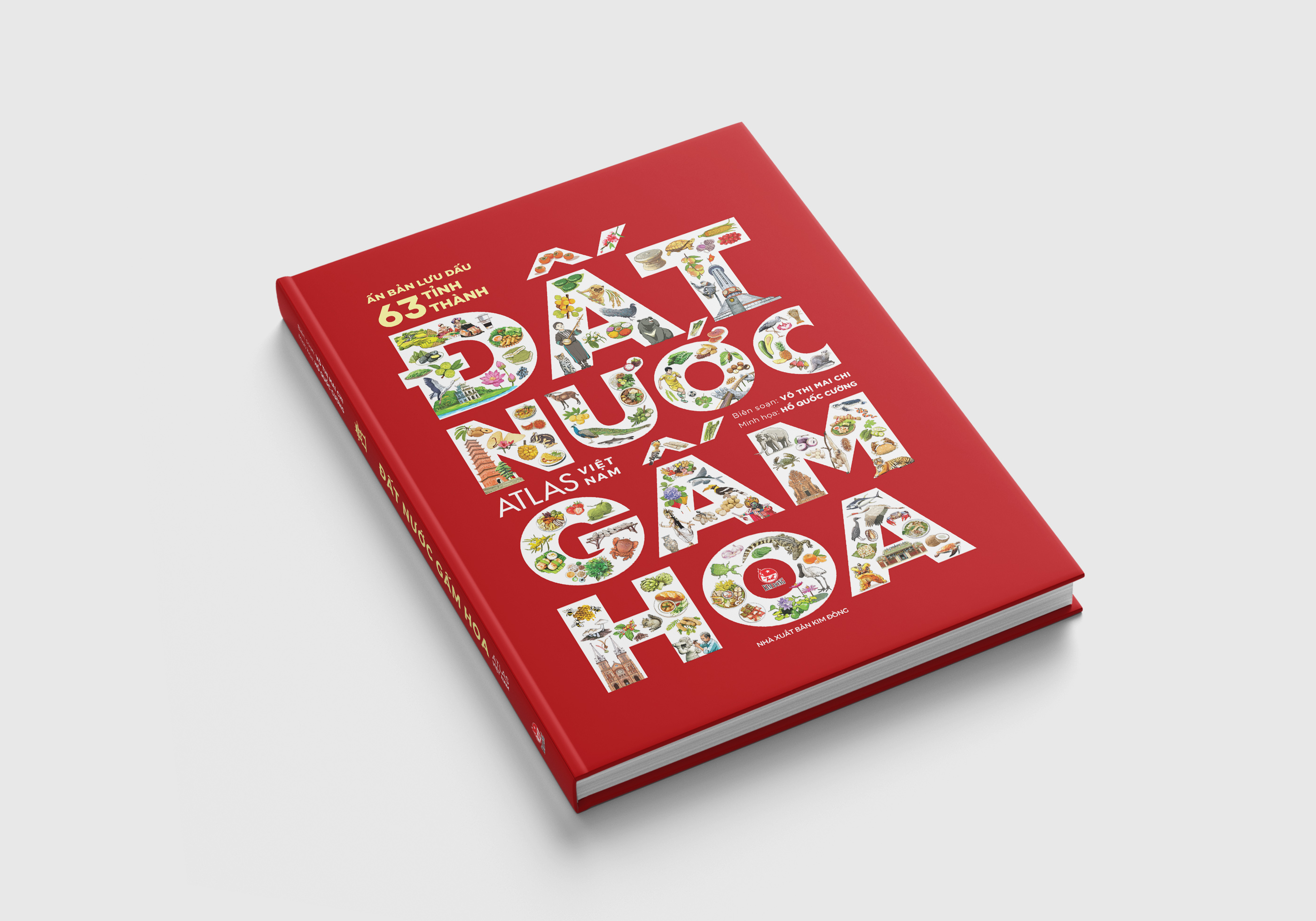 Bo
Dat Nuoc Gam Hoa - Atlas Viet Nam - An Ban Luu Dau 63 Tinh Thanh - Bia Cung - Ảnh 4