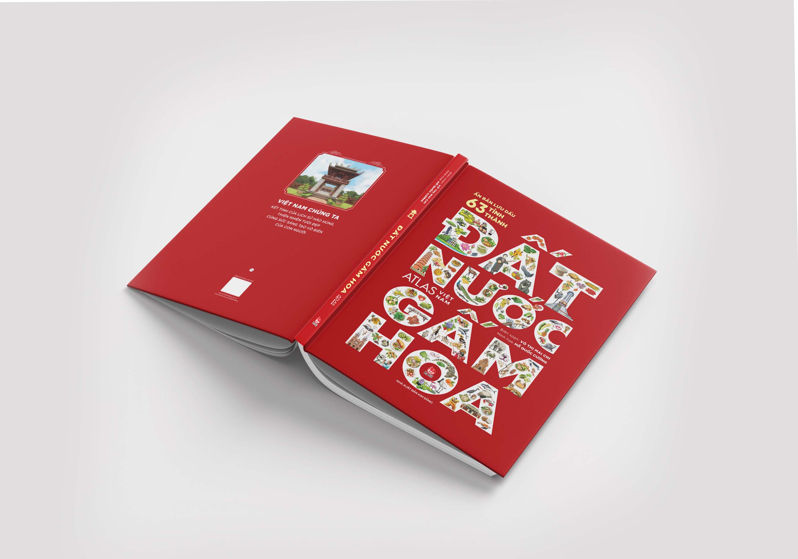 Bo
Dat Nuoc Gam Hoa - Atlas Viet Nam - An Ban Luu Dau 63 Tinh Thanh - Bia Cung - Ảnh 5