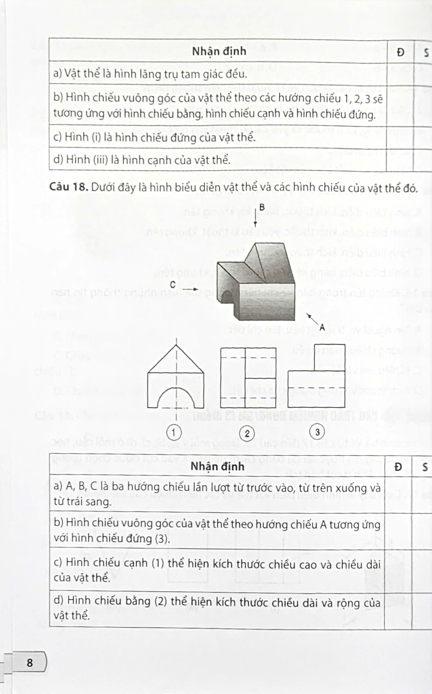 Bộ Đề Kiểm Tra, Đánh Giá Công Nghệ 8 - Ảnh 10
