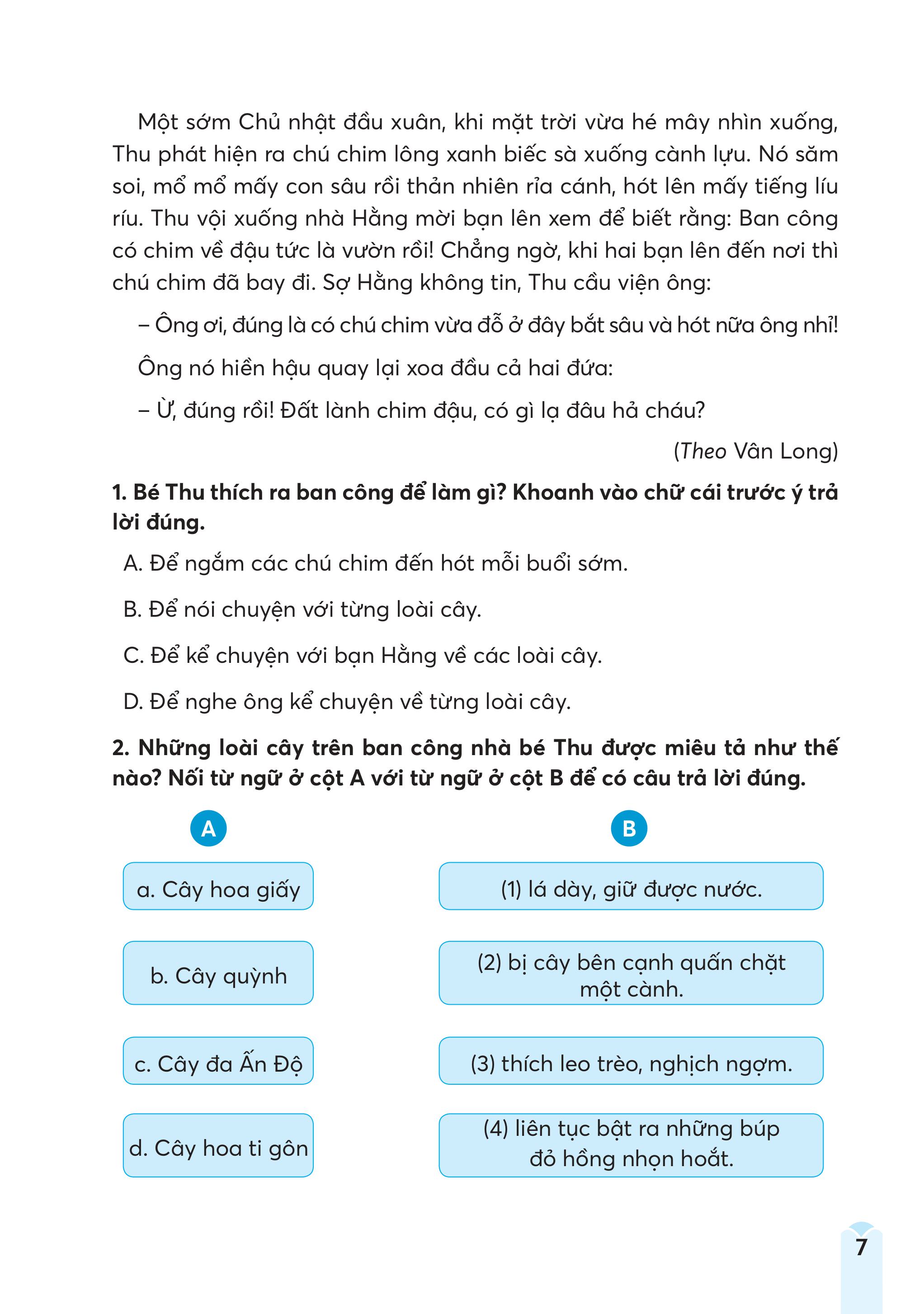 Bộ Đề Kiểm Tra, Đánh Giá Tiếng Việt 5 - Ảnh 7