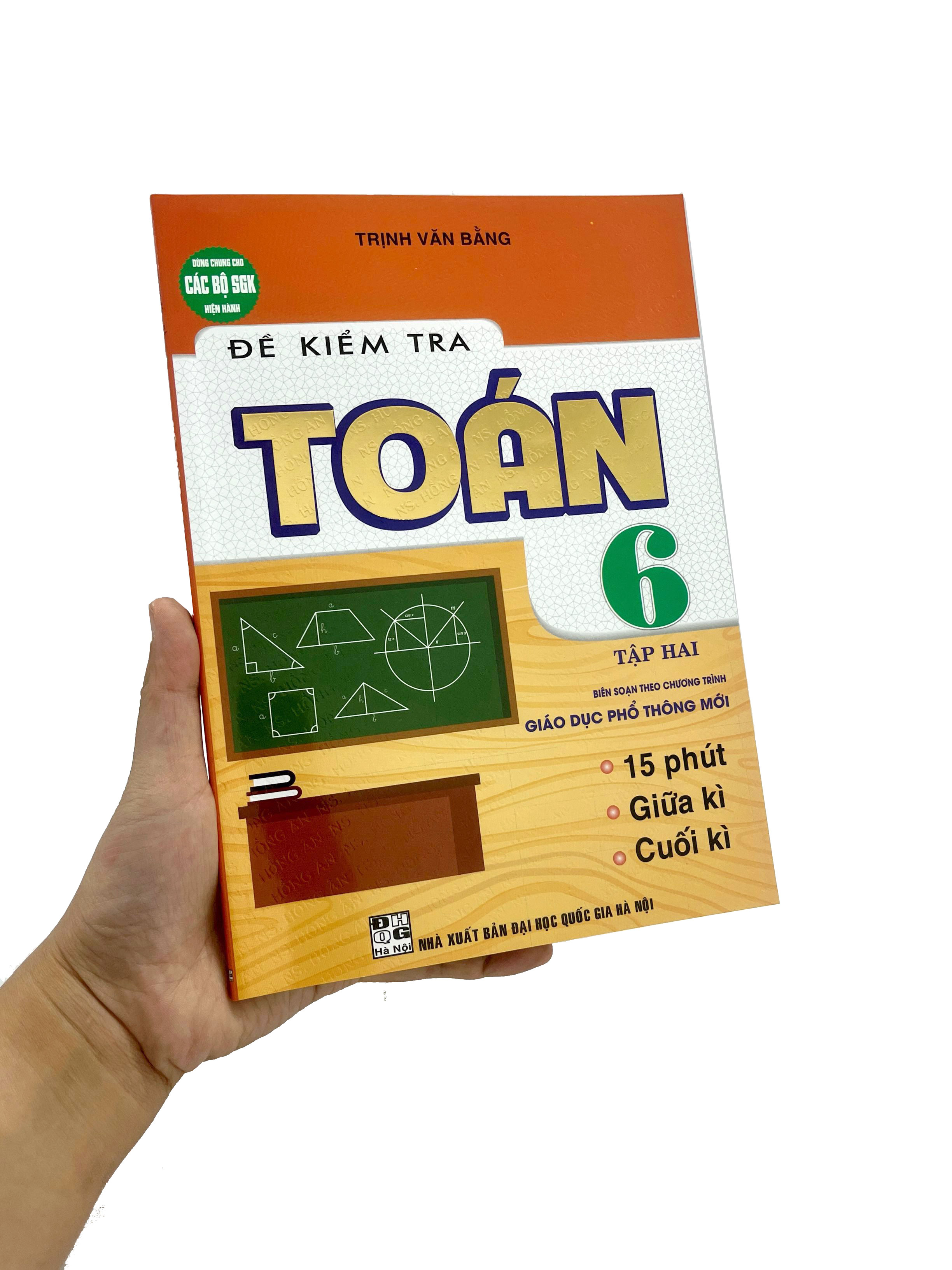 Bộ Đề Kiểm Tra Toán 6 - Tập 2 - Ảnh 8